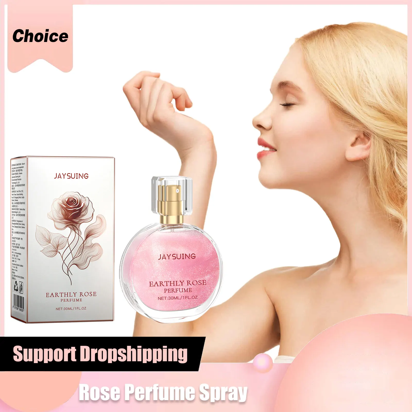 Perfume Zara Pink Flambe - Parfum Wanita Semprotan Tubuh Aroma Bunga