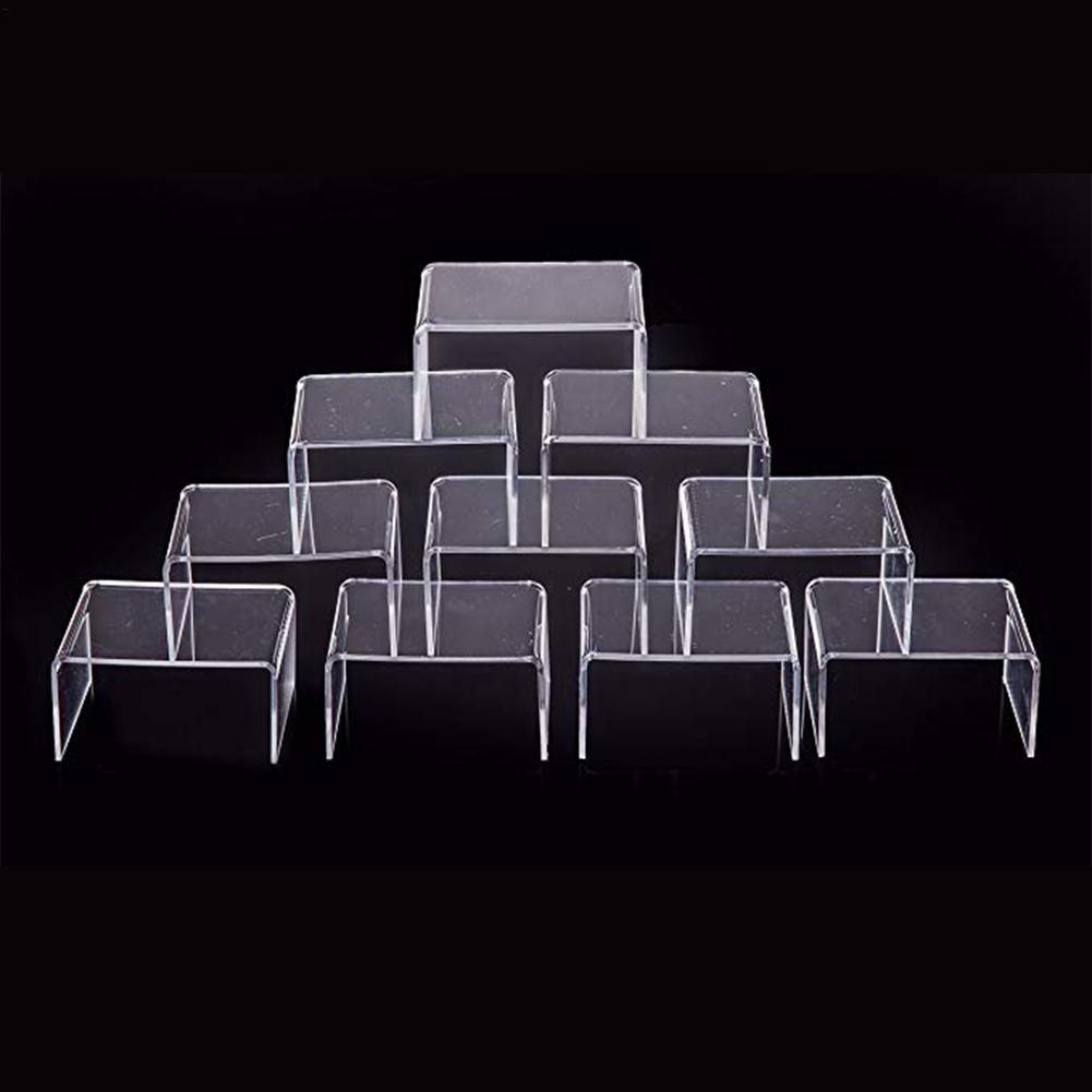 Perfume Fragrance Holder - Rak Penyimpanan Bertumpuk Transparan, Wadah Akrilik