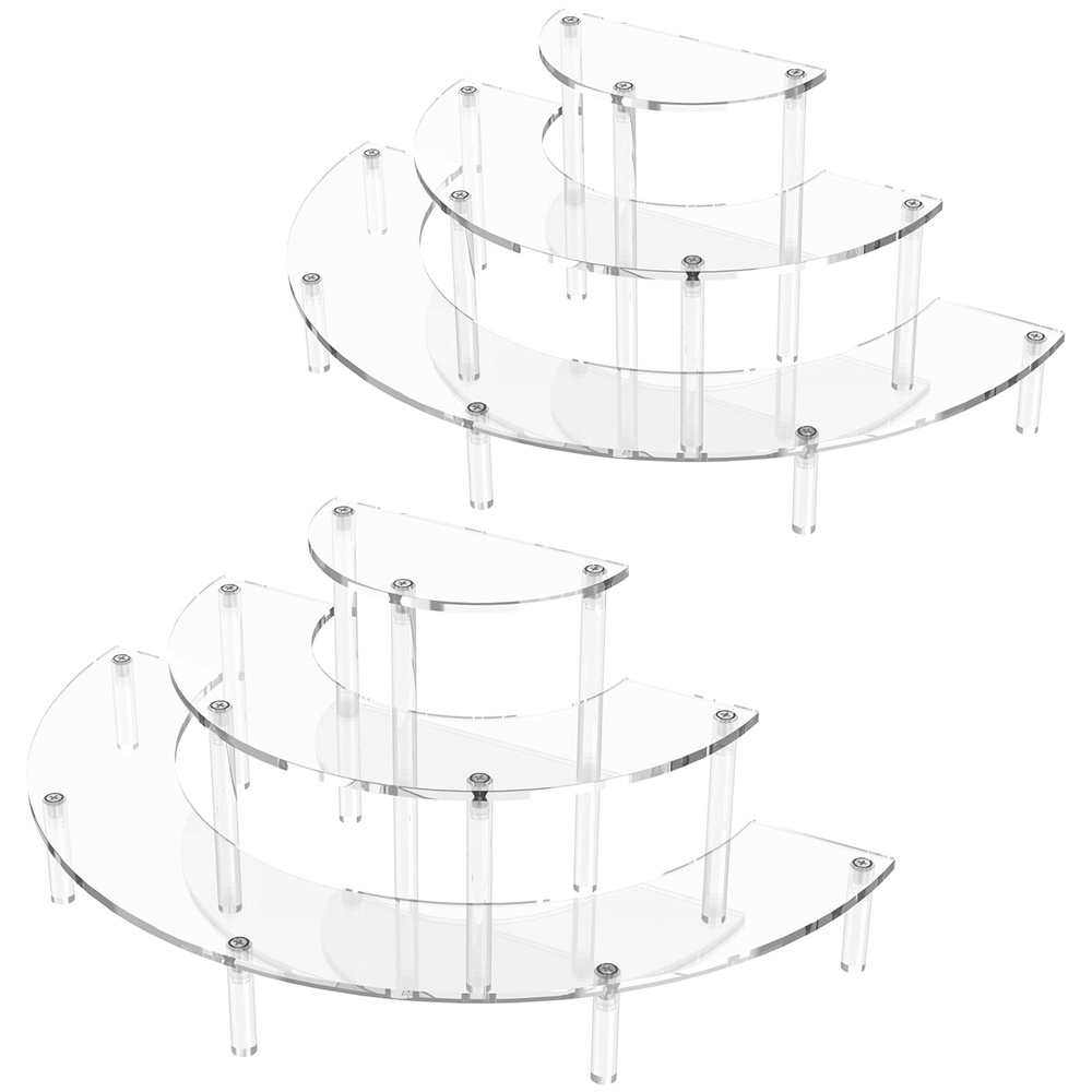 Perfume Fragrance Holder - 1/2 paket Rak Pajangan Akrilik 3