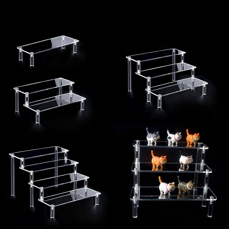 1-4 Lapis Rak Display Akrilik  - Perfume Fragrance Holder ulasan dan harga