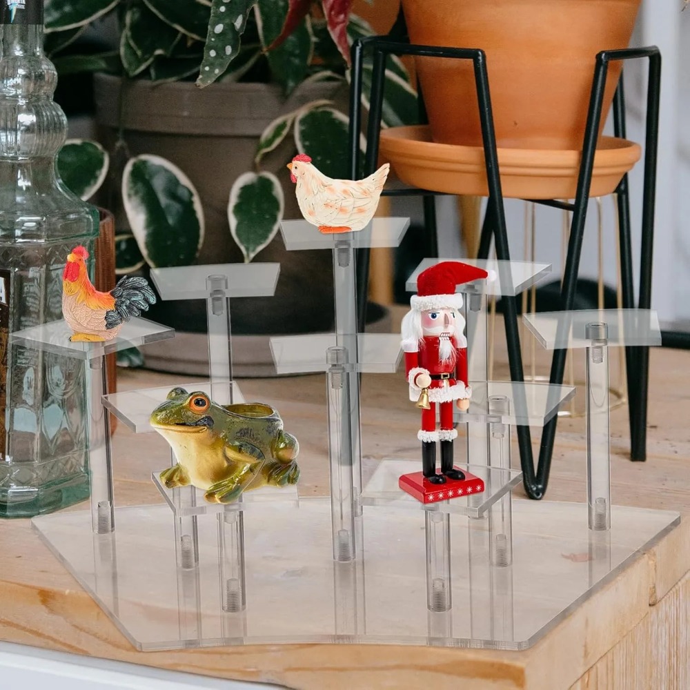 Rak Pajangan Akrilik 8/10 Ting - Perfume Fragrance Holder ulasan dan harga