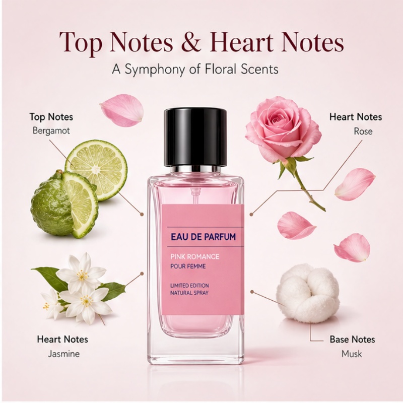 Parfum Wanita Romantis Pink El - On Perfume & Fragrance Kota Bogor ulasan dan harga