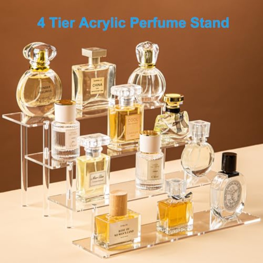 Rak Penyimpanan Parfum Akrilik - Perfume Fragrance Holder ulasan dan harga