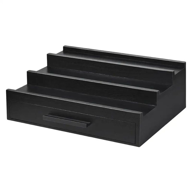 AEE4-Rak Parfum Tiga Tingkat T - Perfume Fragrance Holder ulasan dan harga