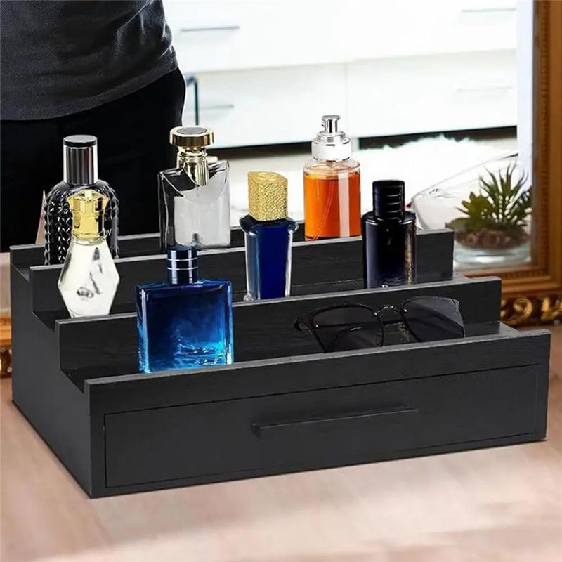 AEE4-Rak Parfum Tiga Tingkat T - Perfume Fragrance Holder ulasan dan harga