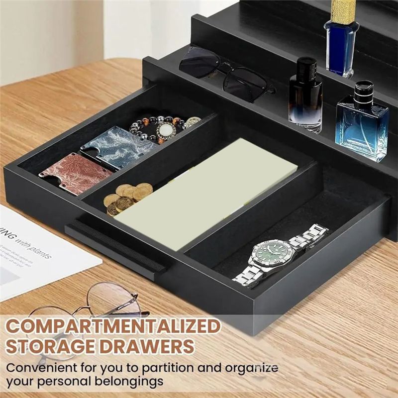 AEE4-Rak Parfum Tiga Tingkat T - Perfume Fragrance Holder ulasan dan harga