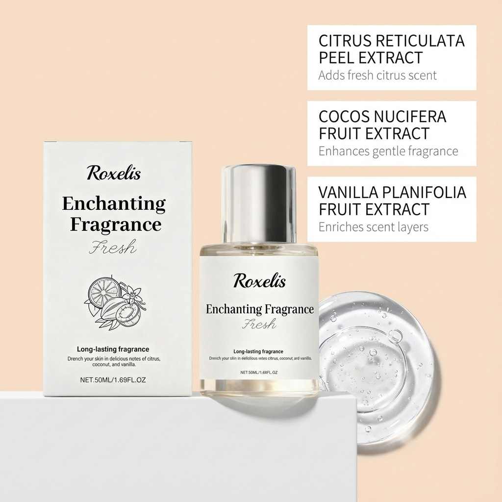 Wewangian Roxelis Citrus Flora - Perfume Fragrance Time ulasan dan harga