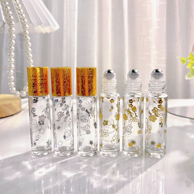 20 Buah Botol Roll-on Kaca Ben - Attar Oil Roll On ulasan dan harga