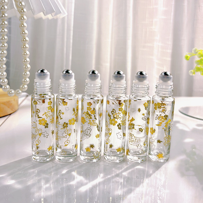 20 Buah Botol Roll-on Kaca Ben - Attar Oil Roll On ulasan dan harga