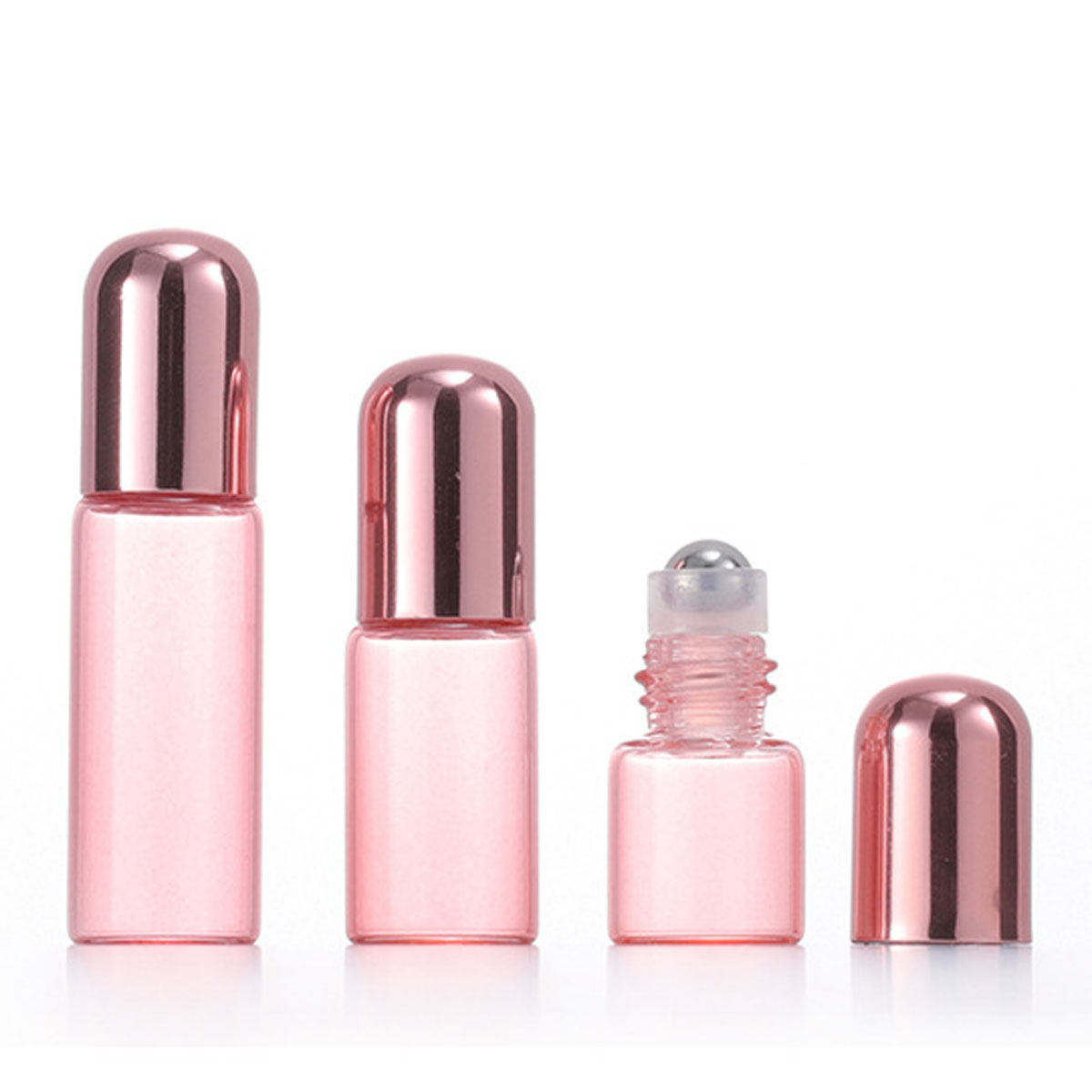 10 Buah Botol Kaca Mini 1Ml 2M - Attar Oil Roll On ulasan dan harga