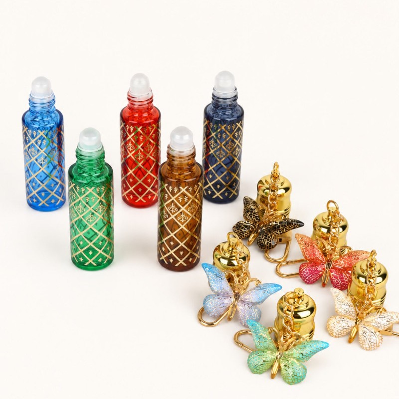 2026 Baru 10/30pcs 8ml Botol R - Attar Oil Roll On ulasan dan harga