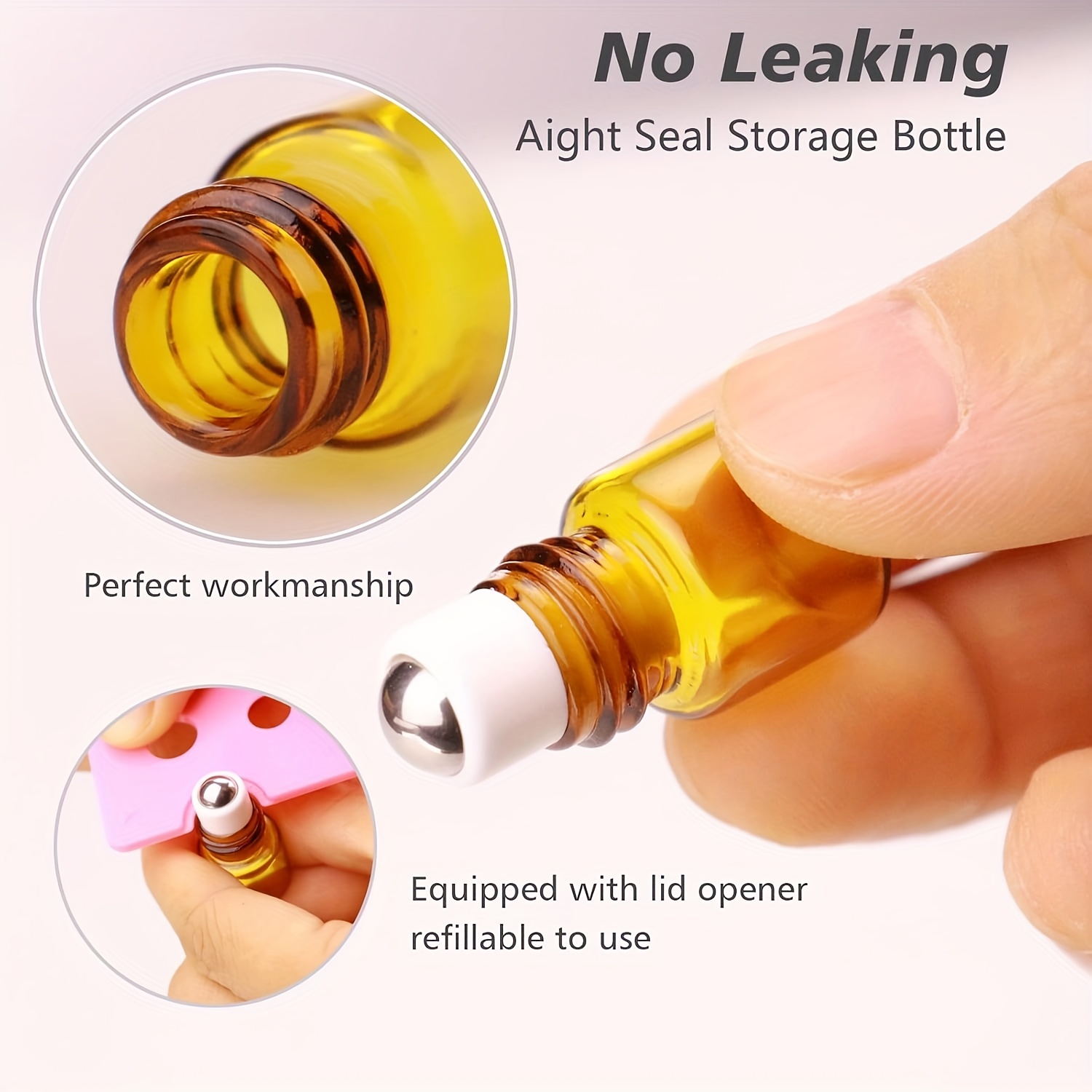 Set 60 Buah, Botol Roll-On Amb - Attar Oil Roll On ulasan dan harga