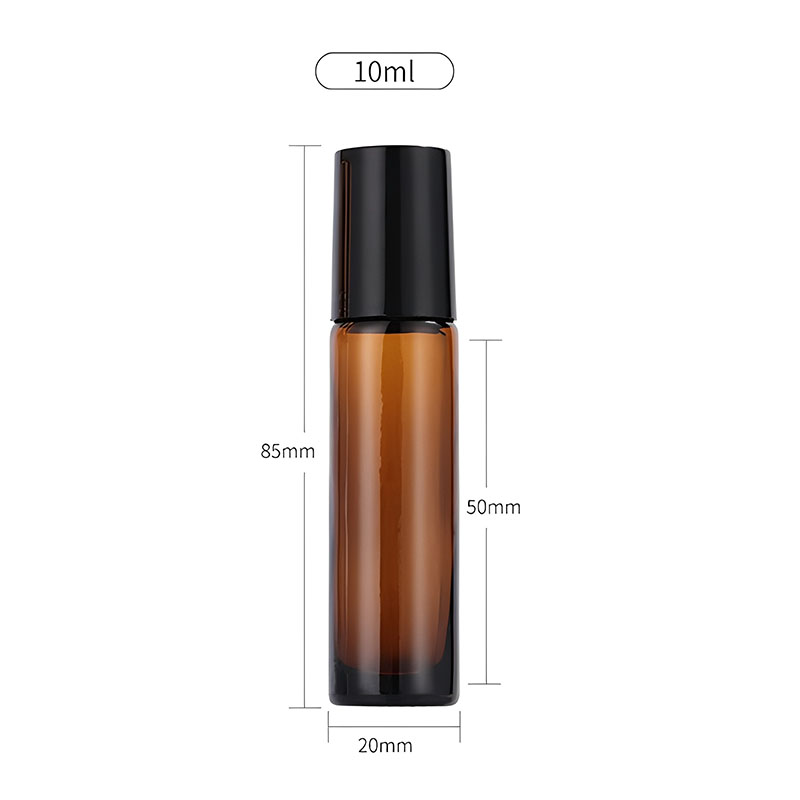 5 Buah Botol Kaca Amber Kosong - Attar Oil Roll On ulasan dan harga